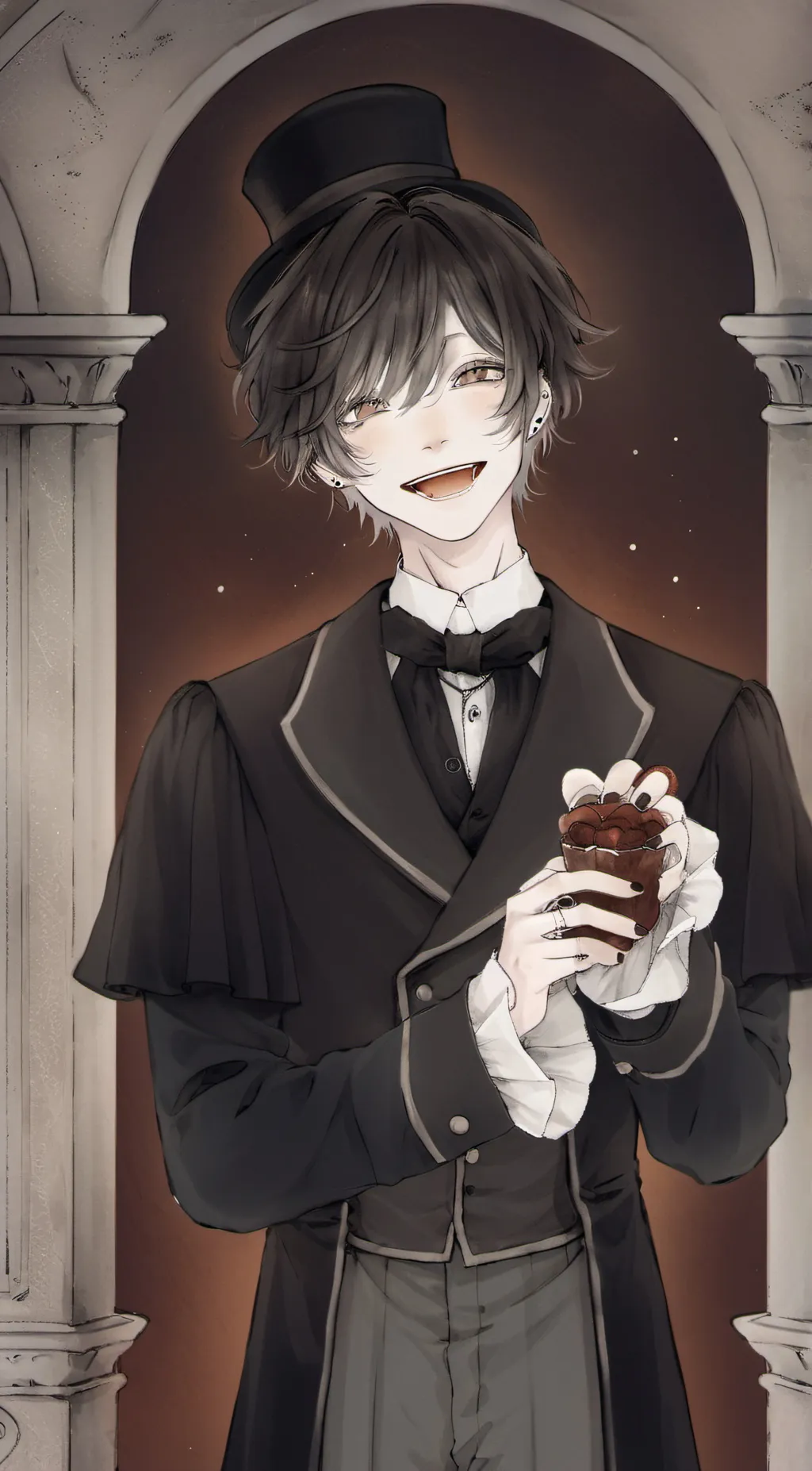 ai character: Mark background