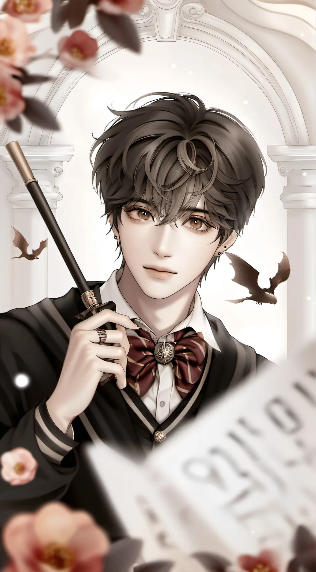 ai character: Harry Potter  background