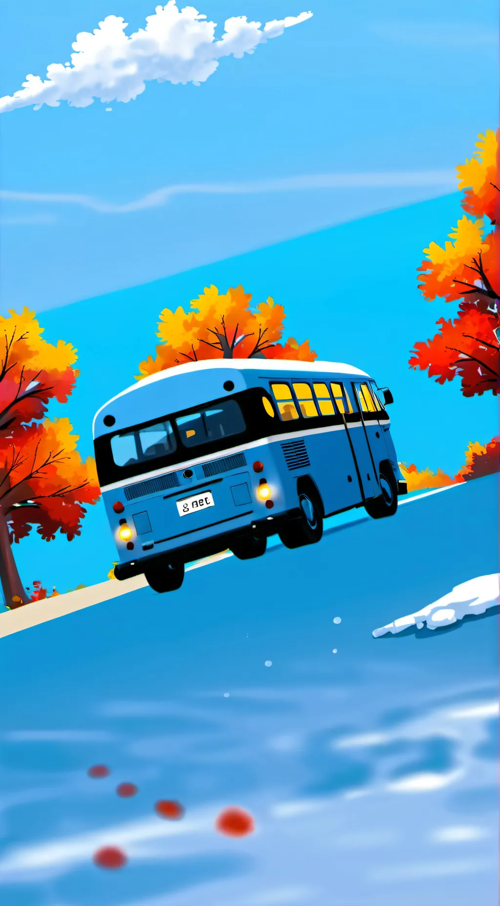 ai character: Tayo the littlebus background