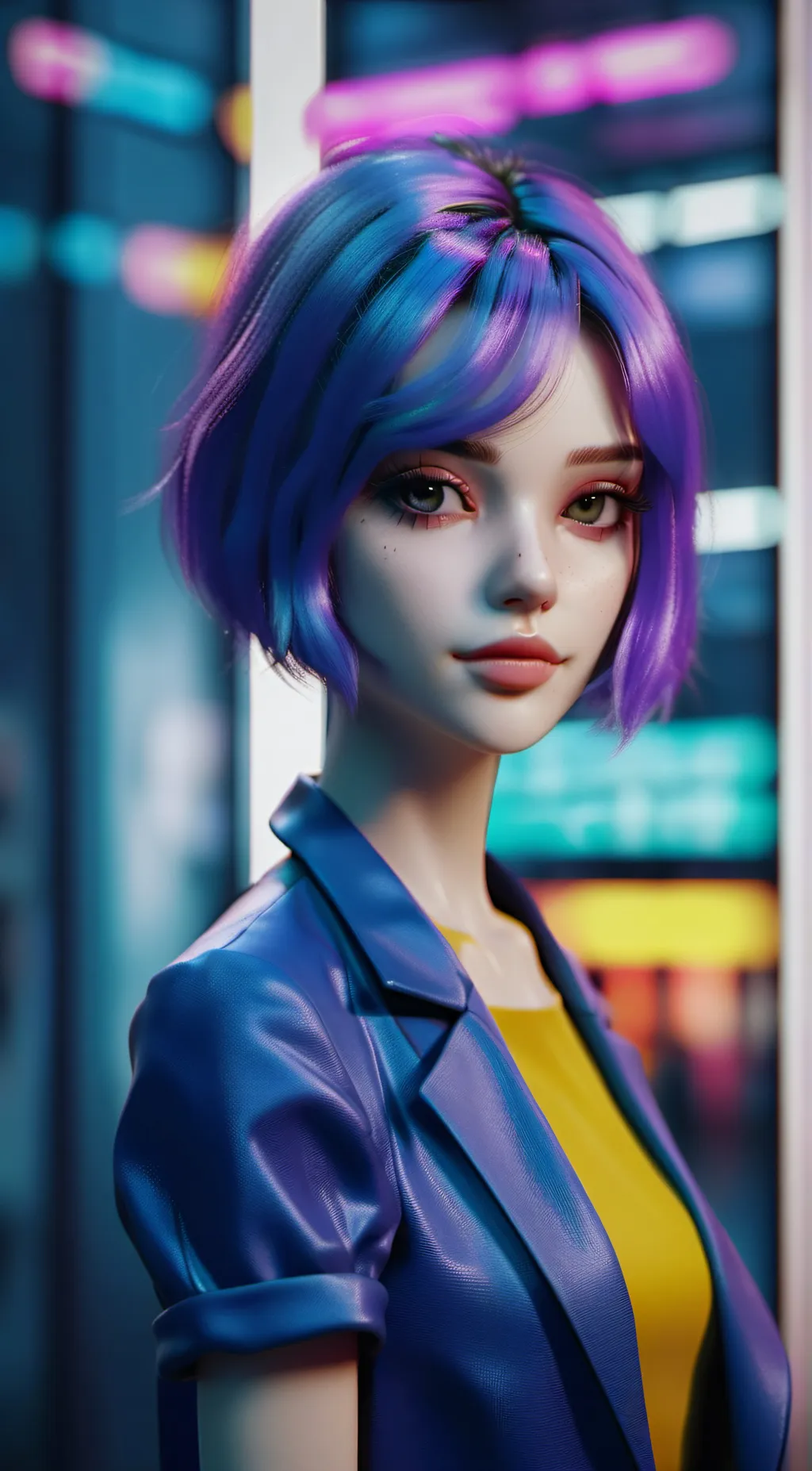 ai character: Aylin  background
