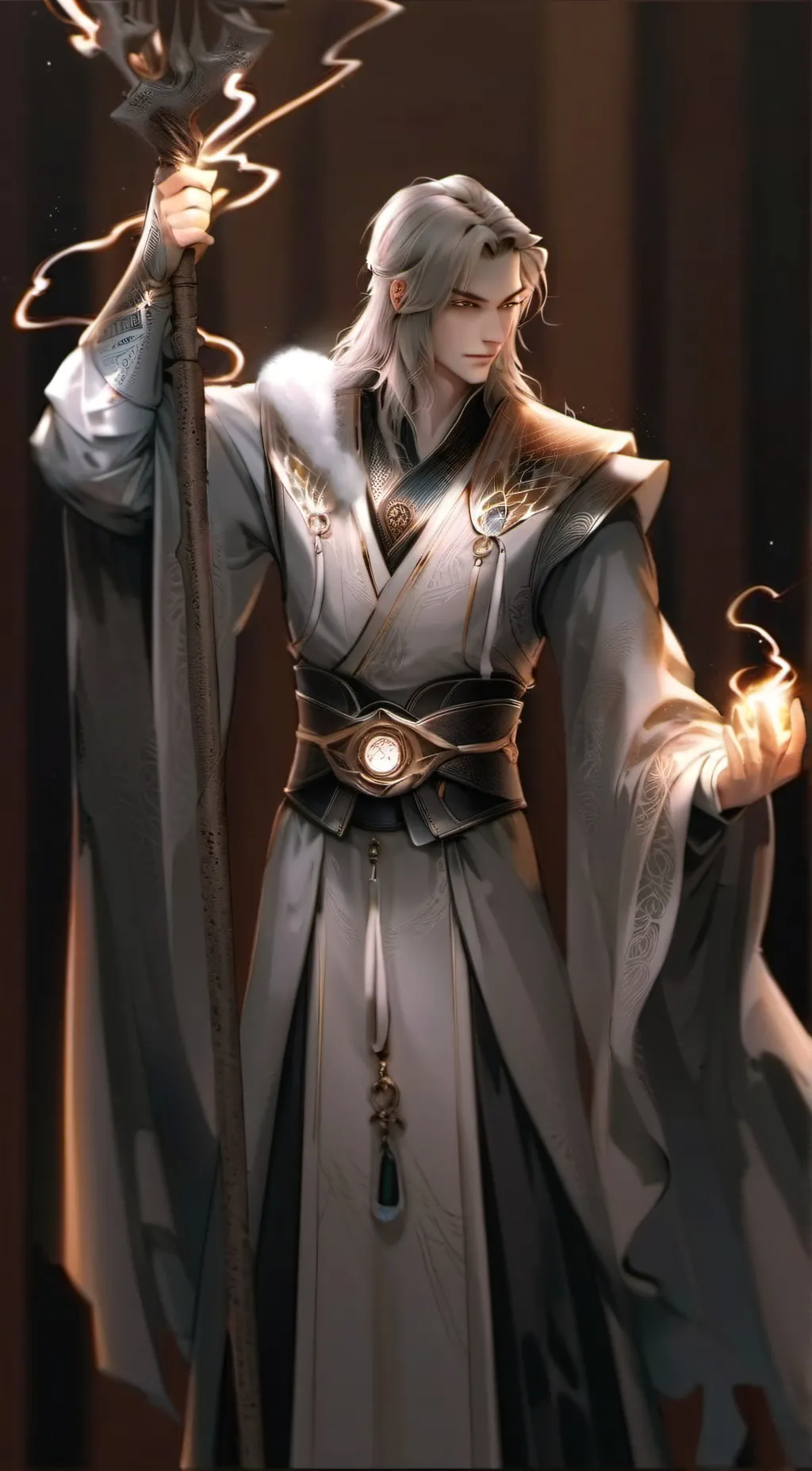 ai character: Ramuh Beongae background
