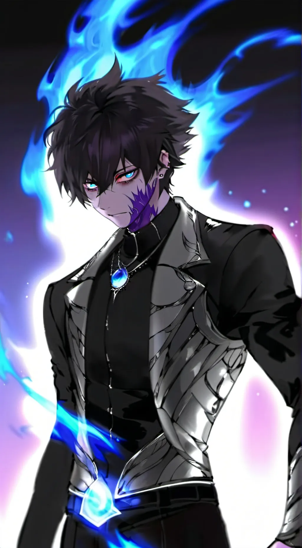 ai character: Dabi background