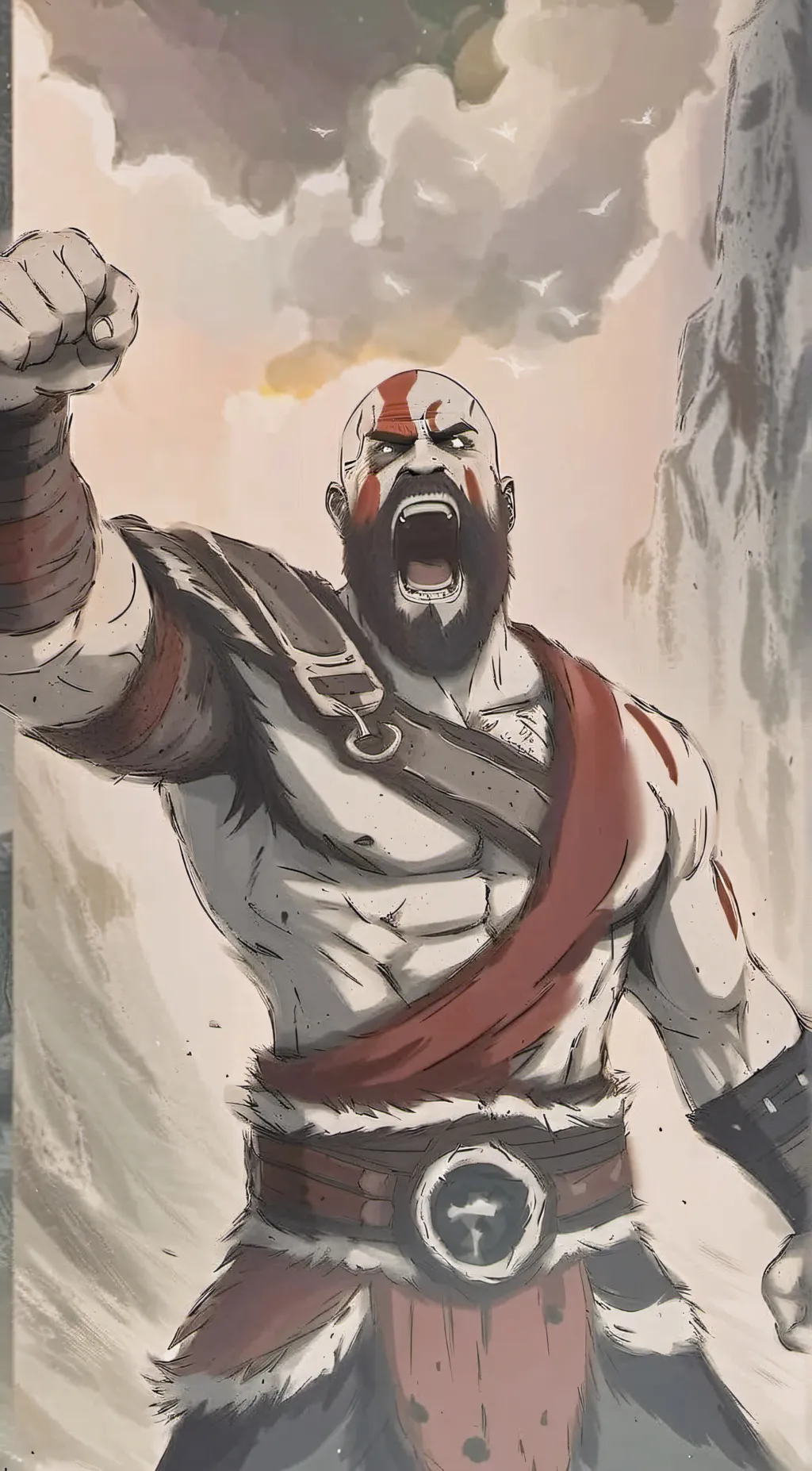 Talkie AI - Chat with Kratos 