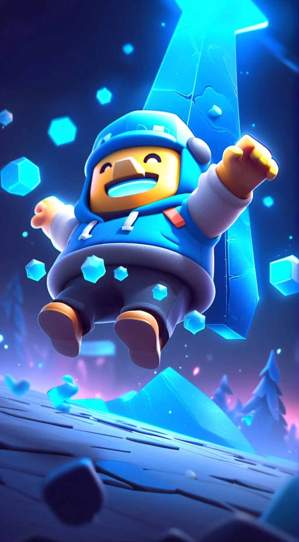 ai character: Roblox background