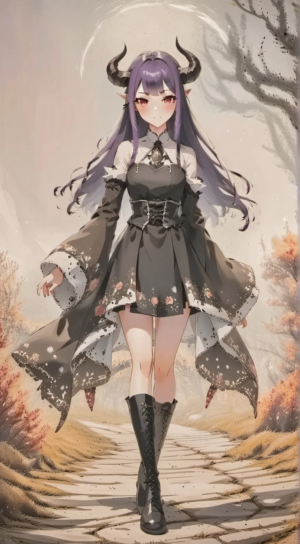 ai character: Aria background