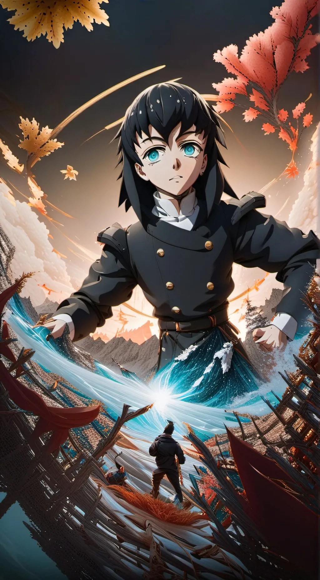 ai character: muichiro tokito background