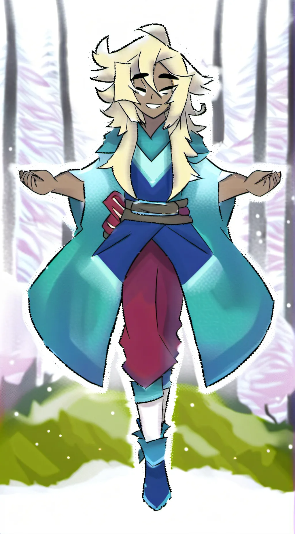 ai character: Dacha Bo  background