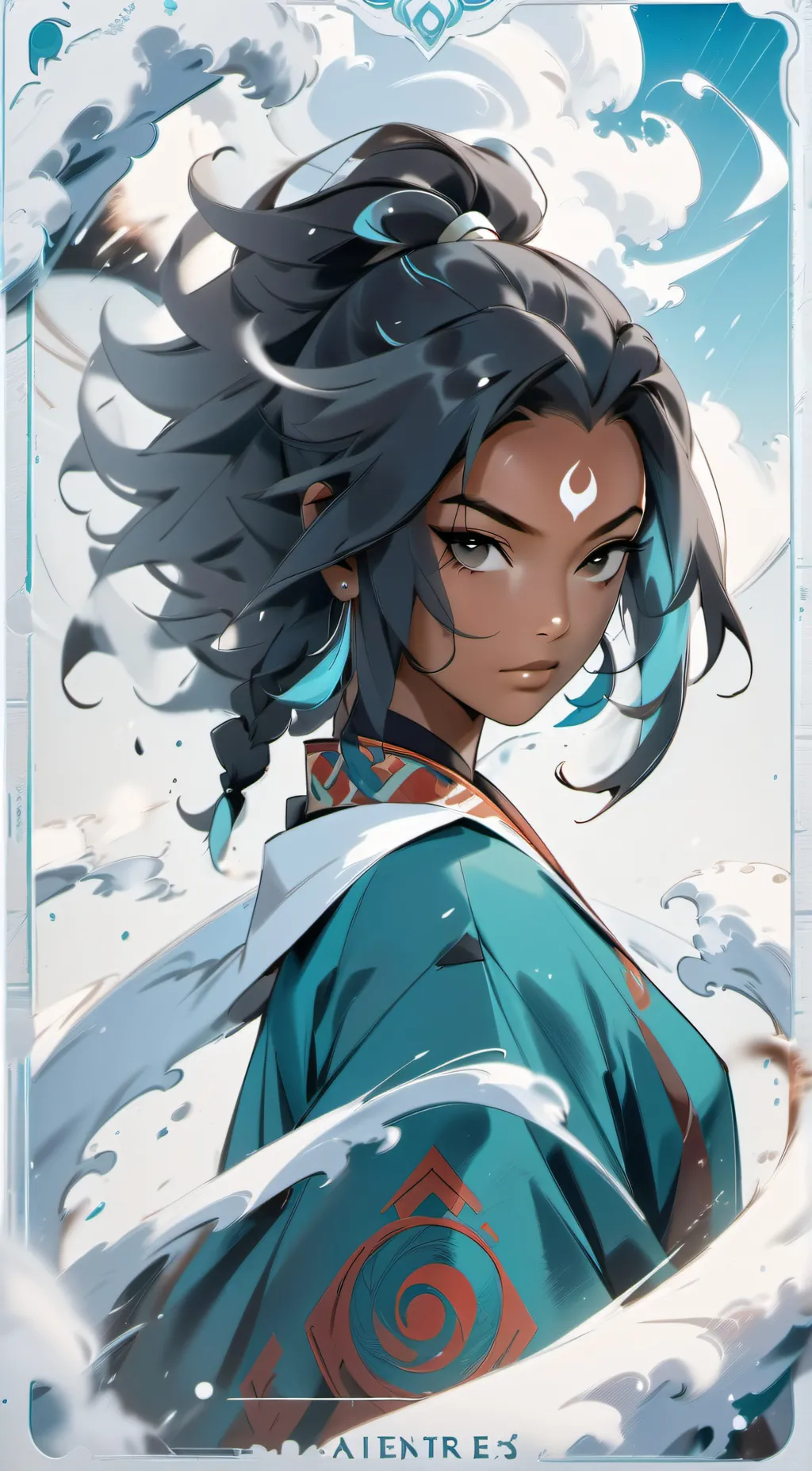 ai character: Arashi background