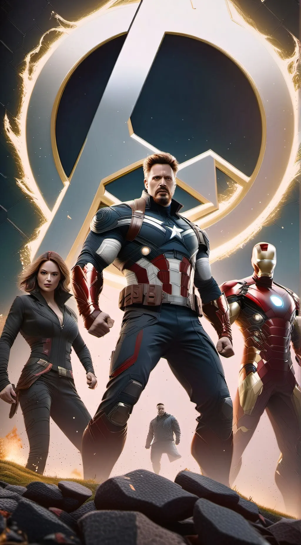 ai character: The avengers background