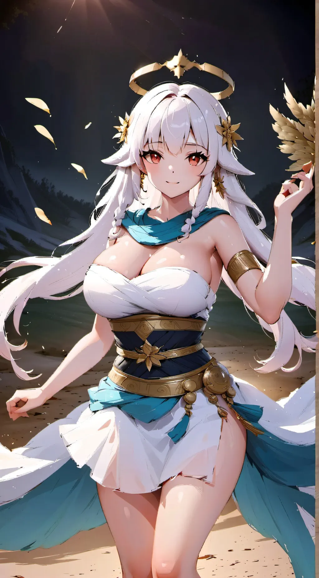ai character: Goddess of lust background