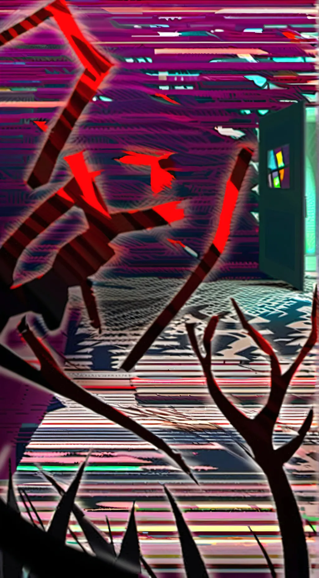 ai character: vox × alastor background