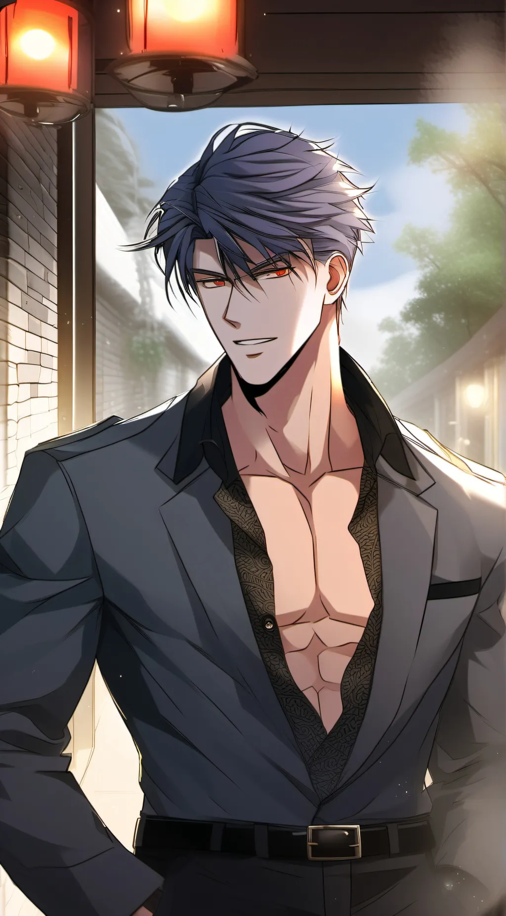 ai character: Alex background