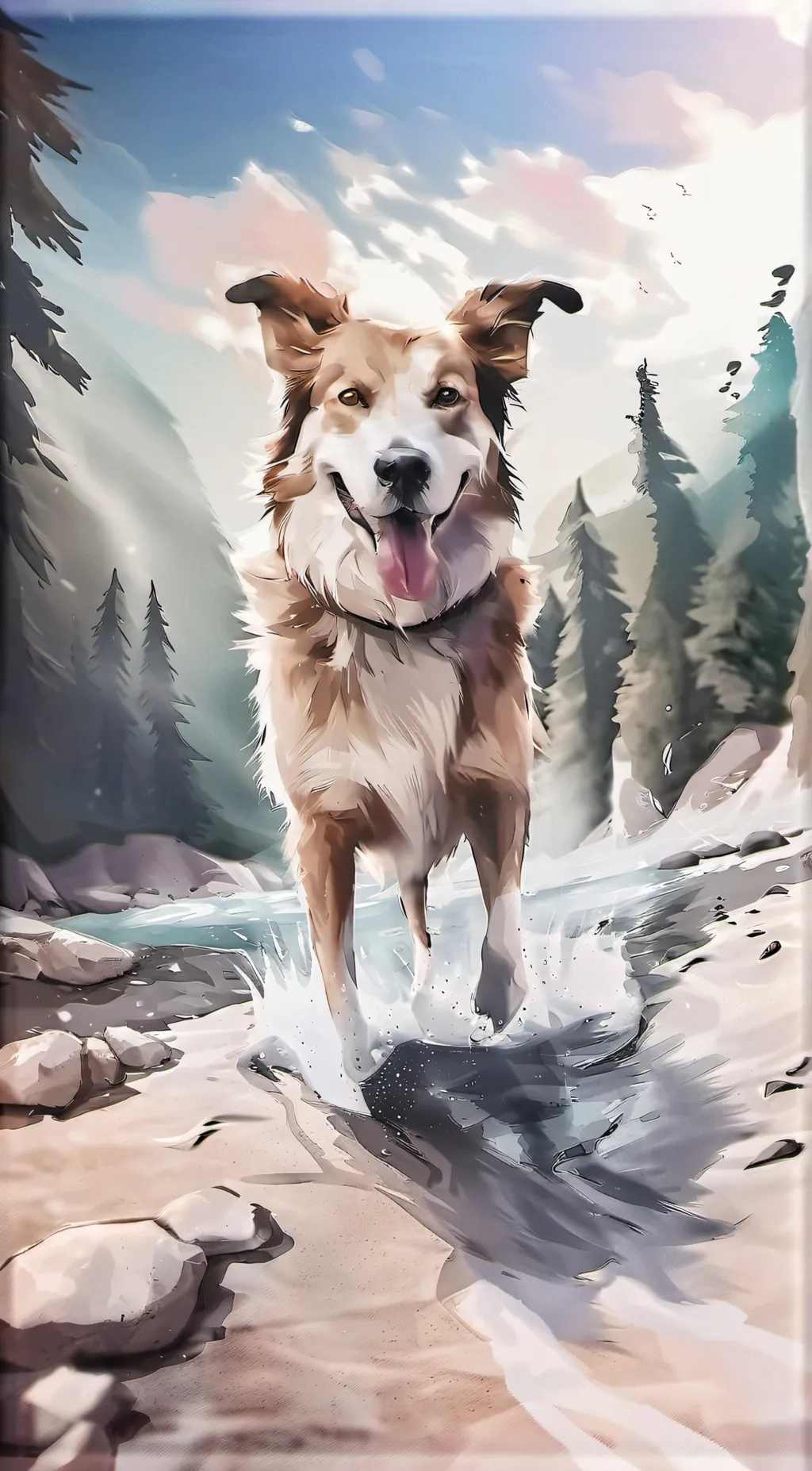 ai character: the talking dog :P background