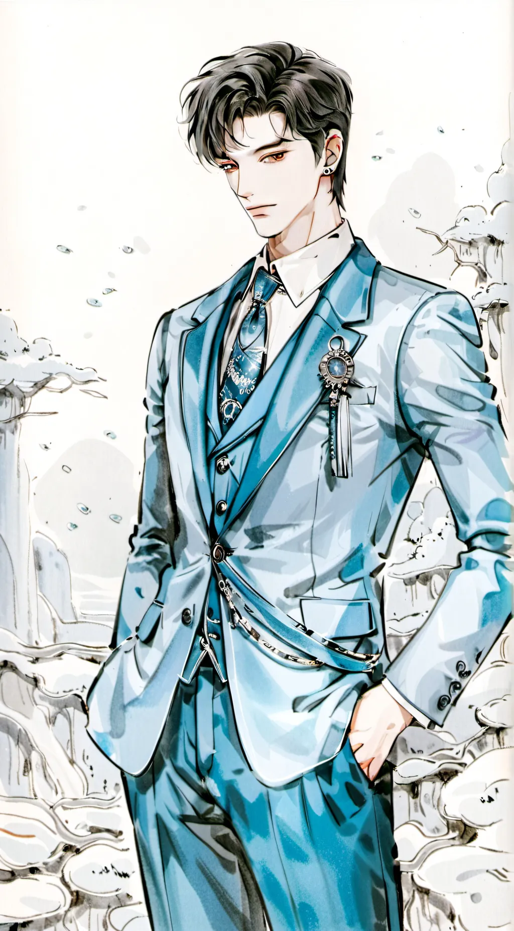 ai character: Drake background