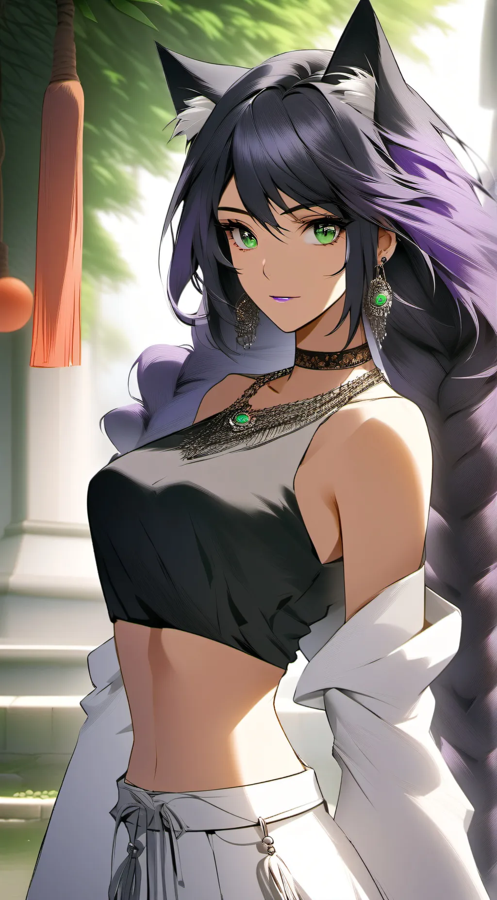 ai character: Saeki background