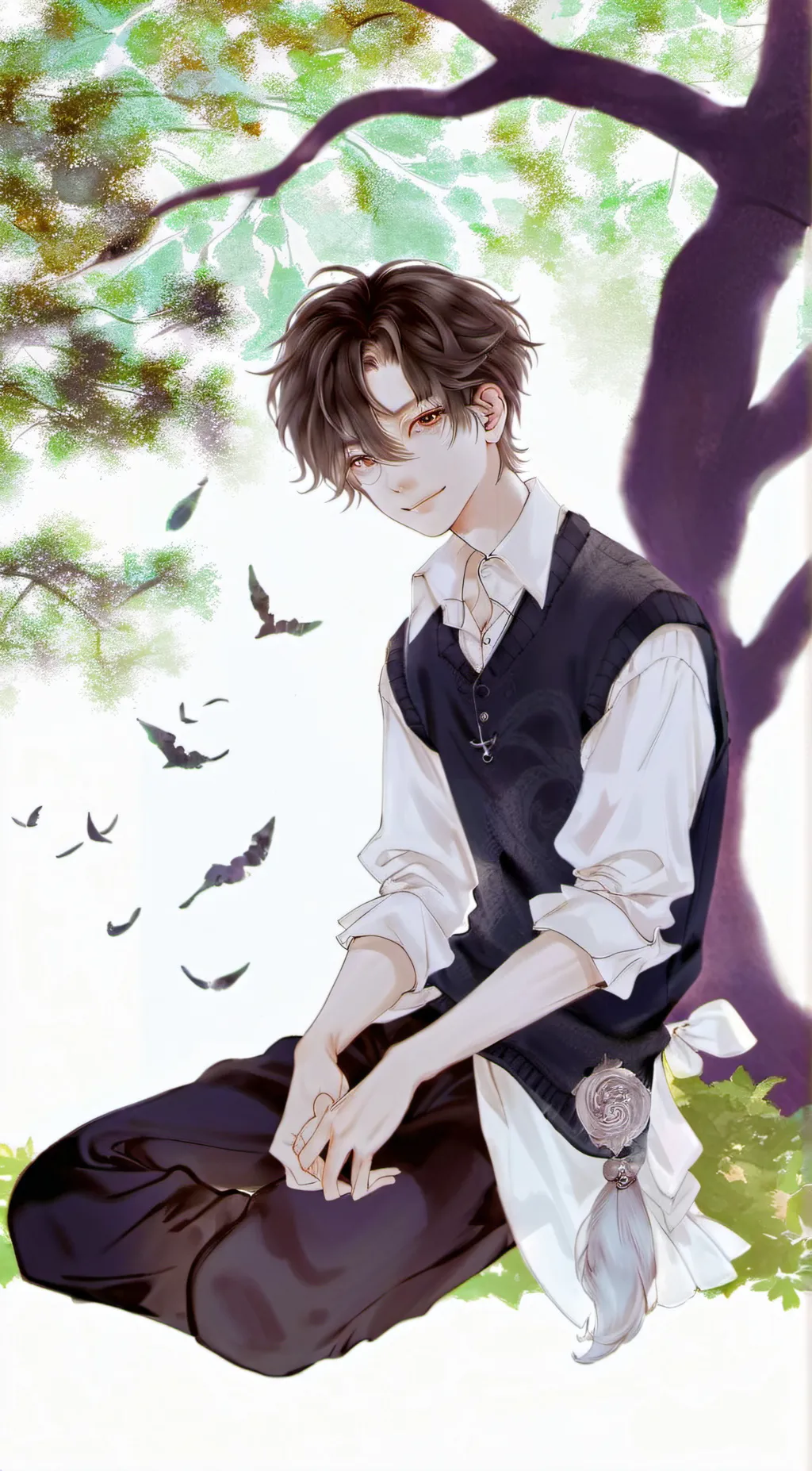 ai character: Alexander  background