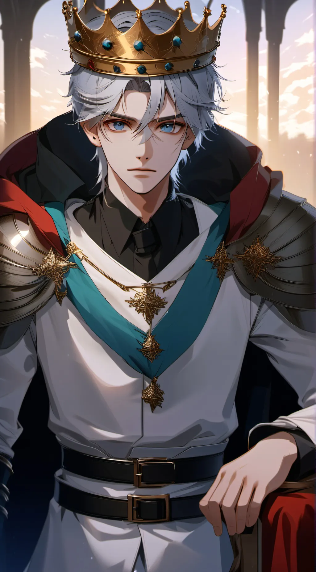 ai character: King Noah background