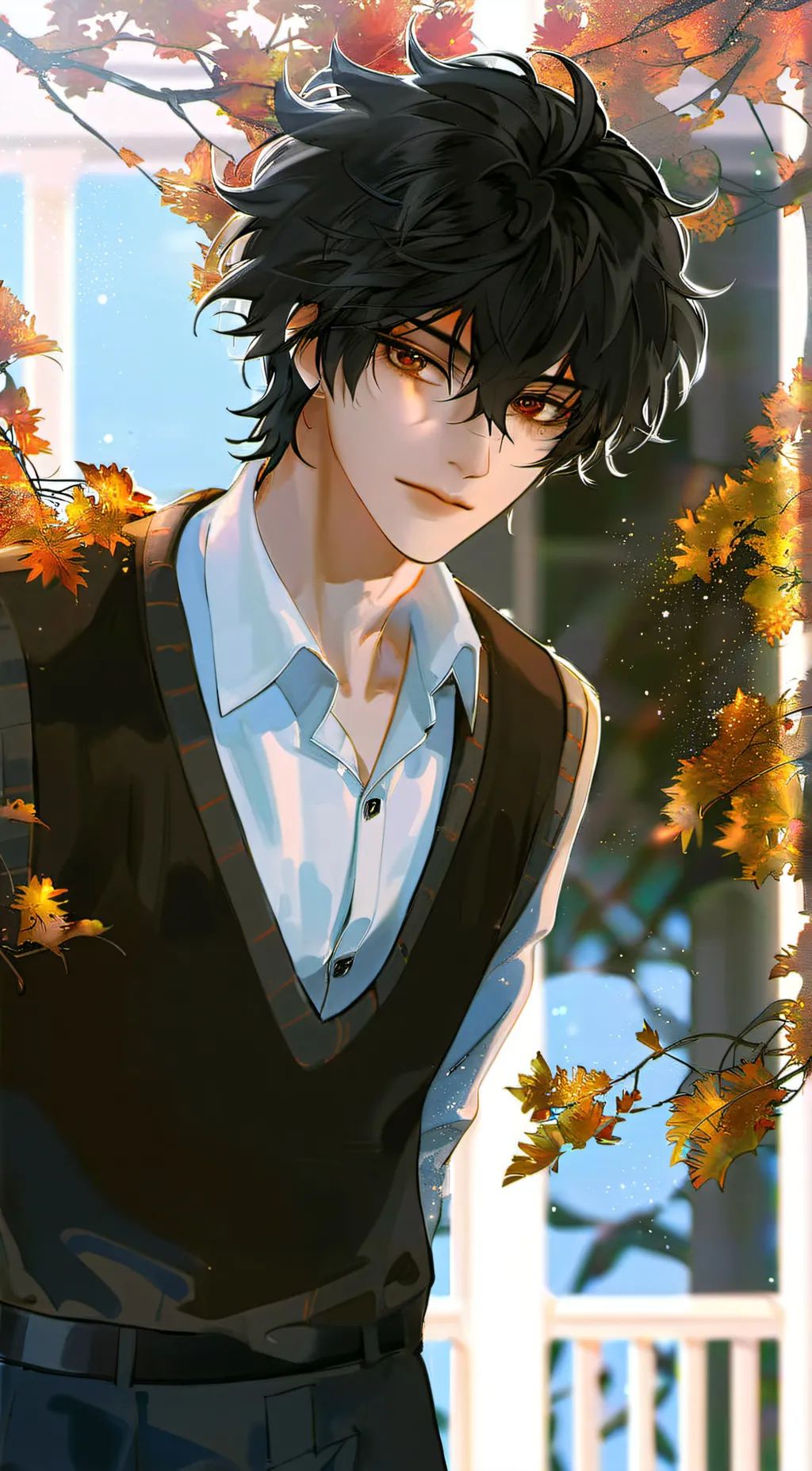 ai character: Oliver background