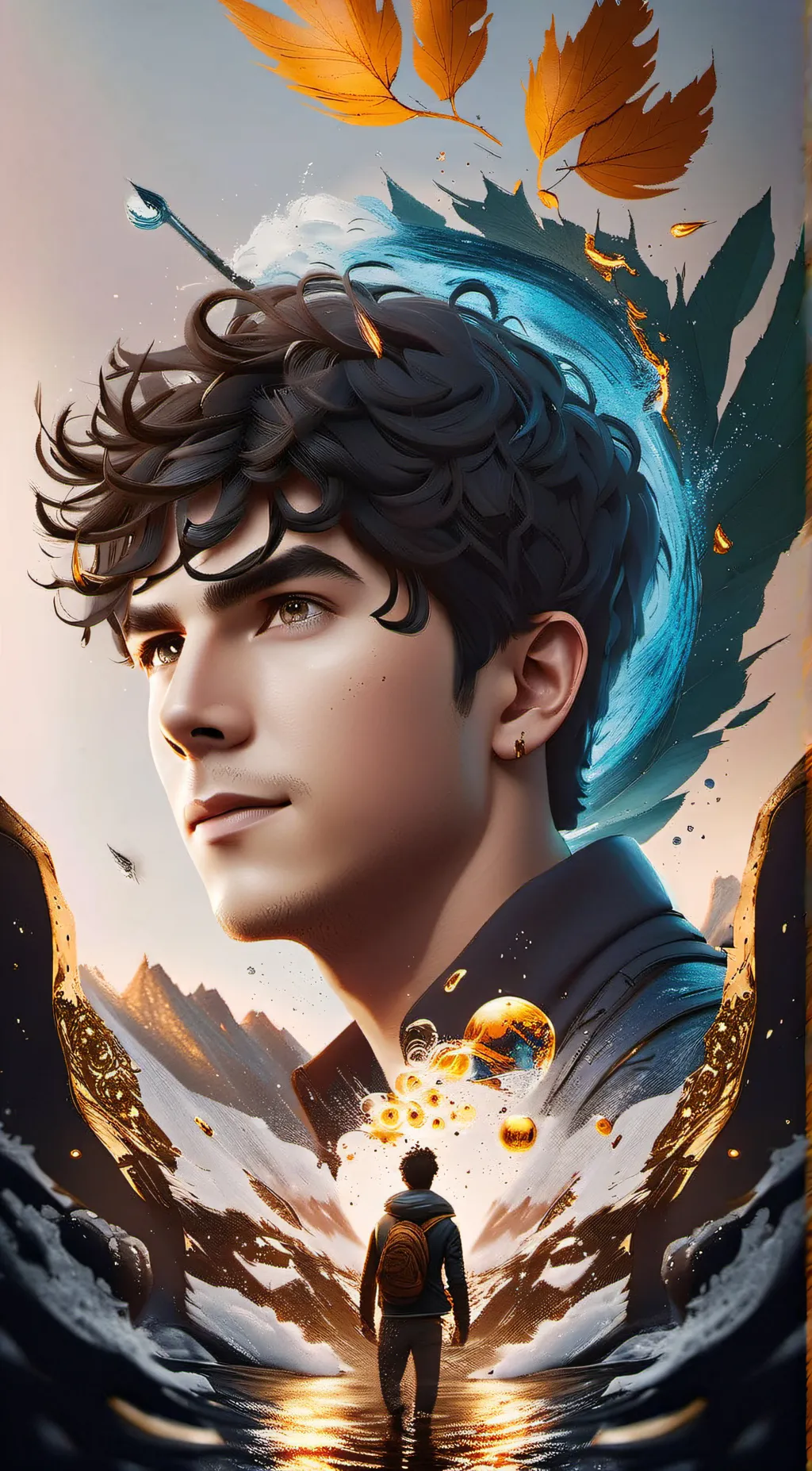 ai character: Percy Jackson  background