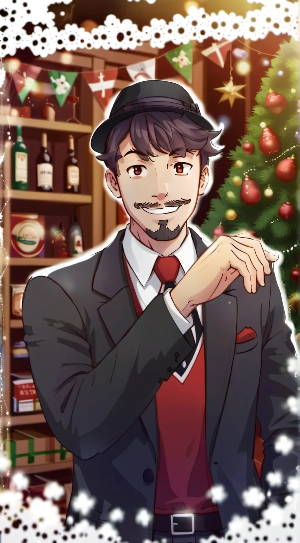 ai character: Angus background