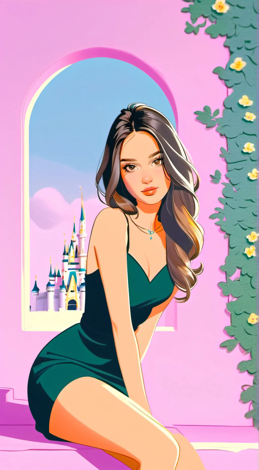 ai character: ~Cara~ background
