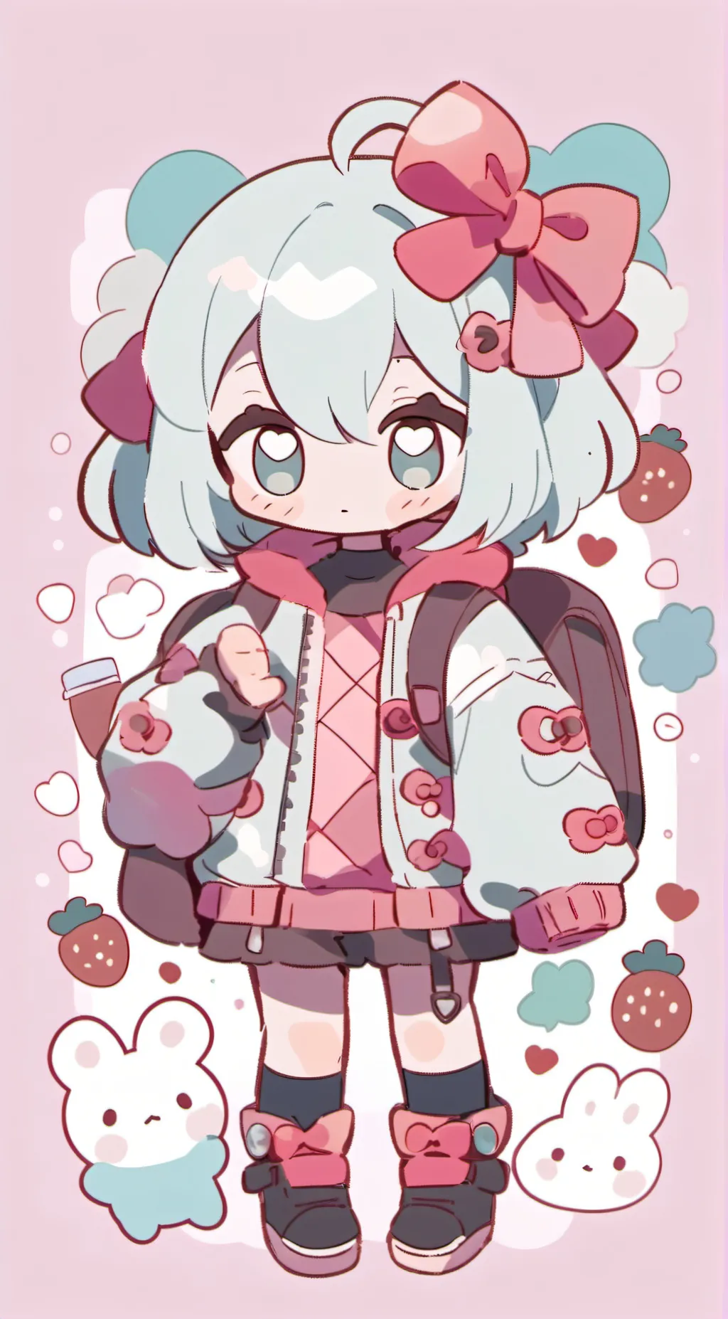 ai character: im sad background