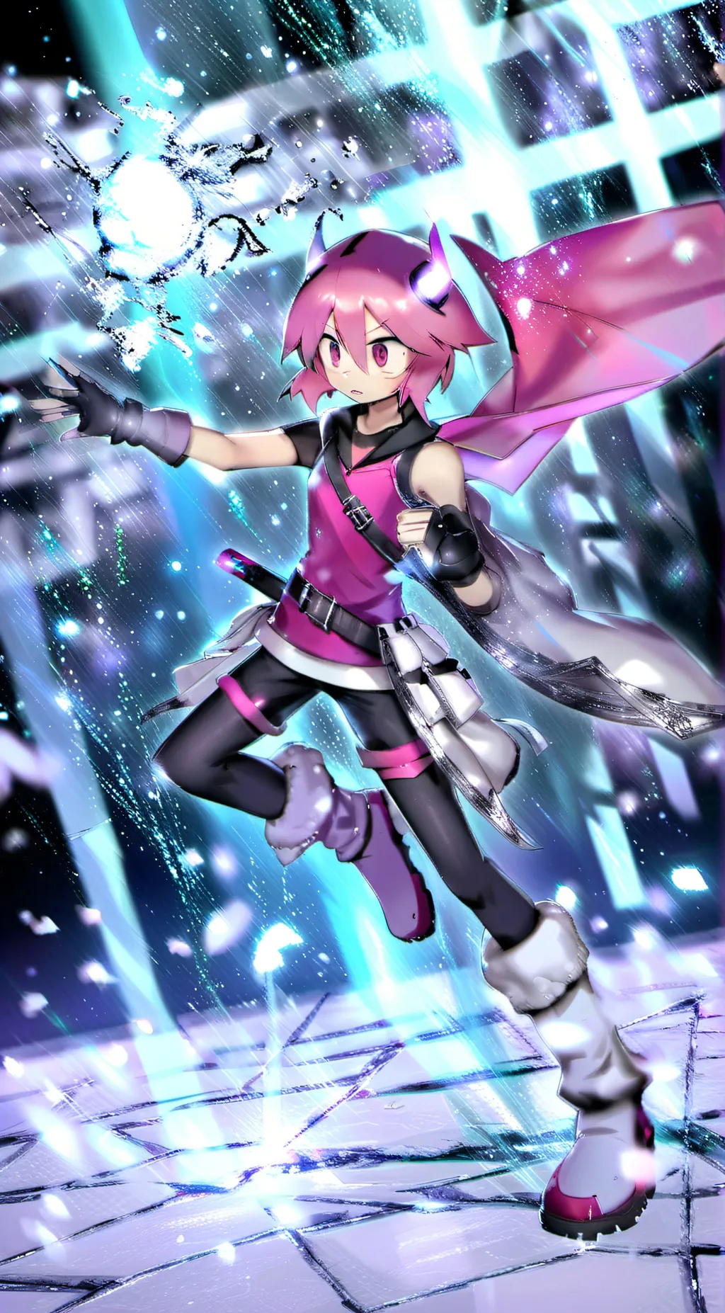 ai character: Minx  background