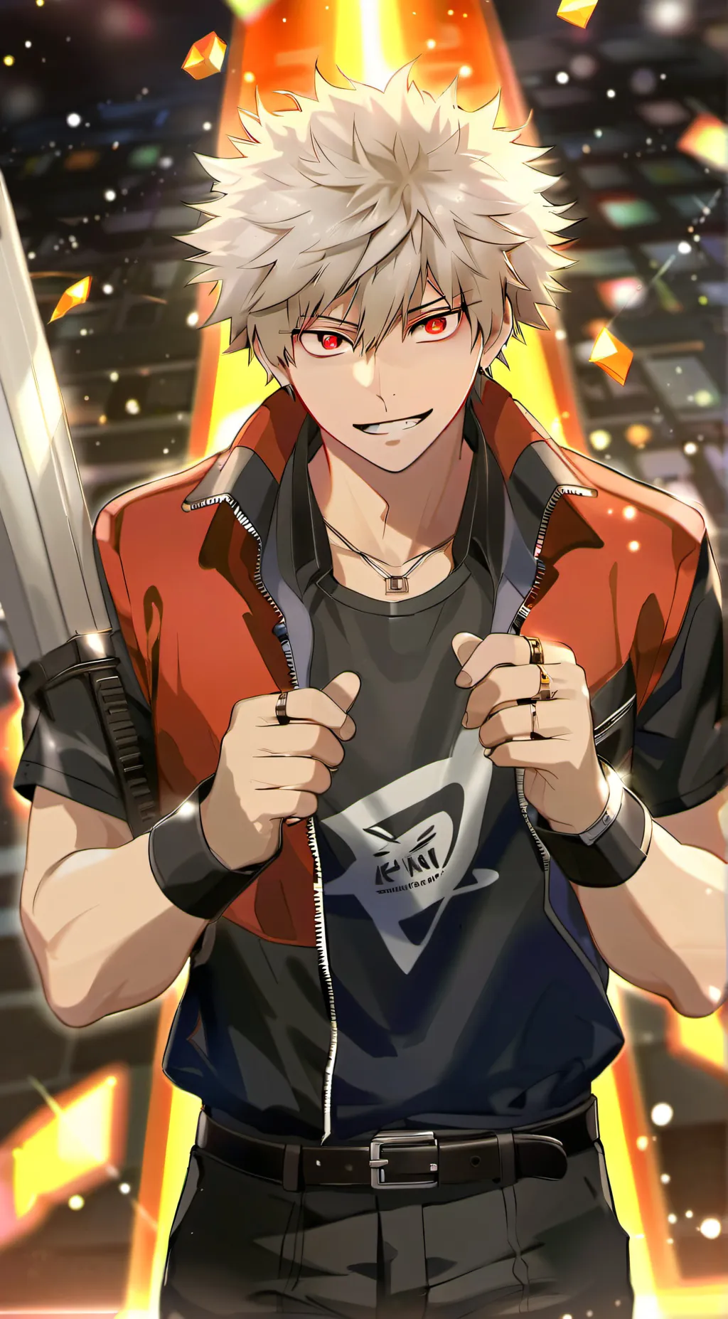 ai character: Gamer Bakugou background