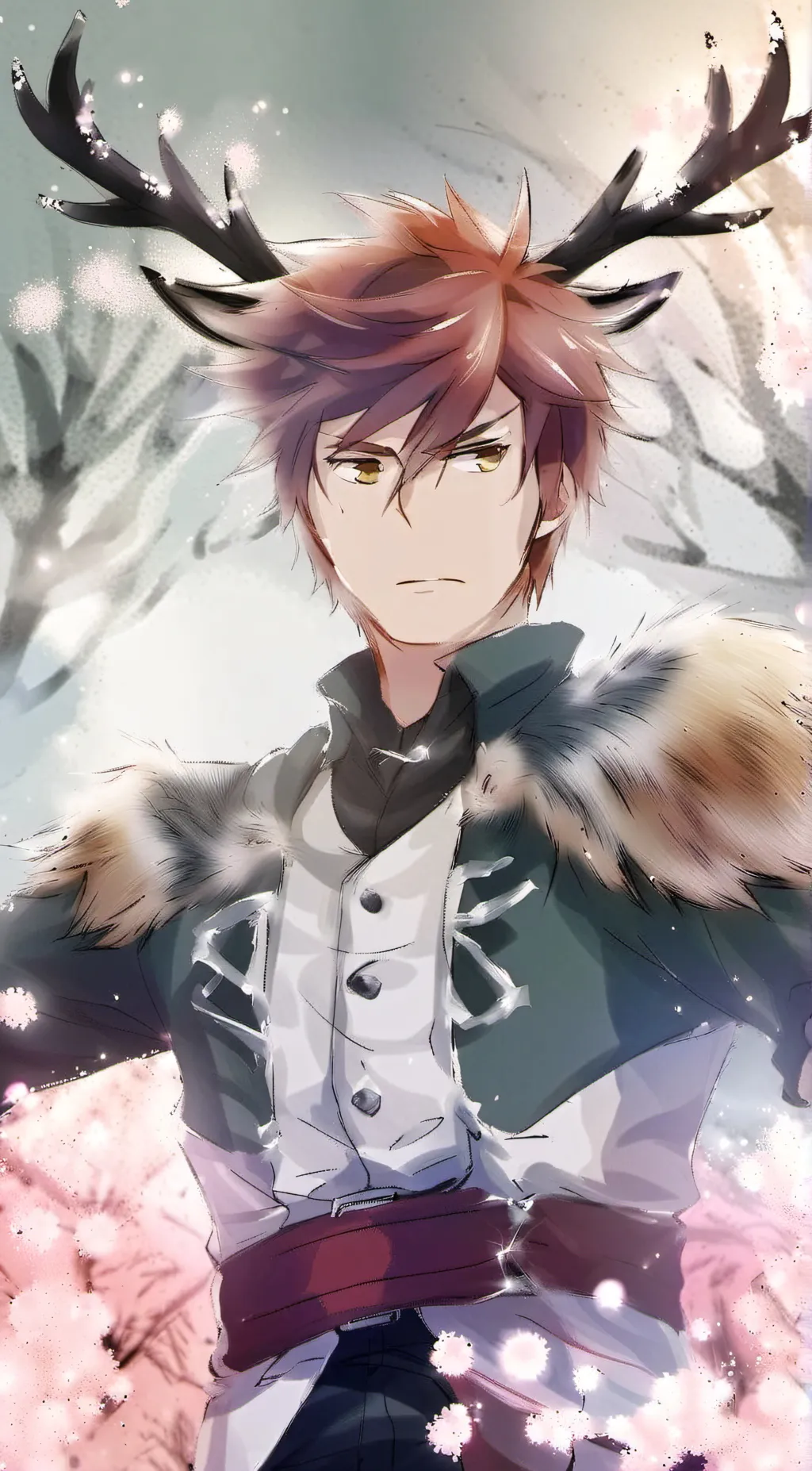 ai character: ALASTOR X ANGELLL background