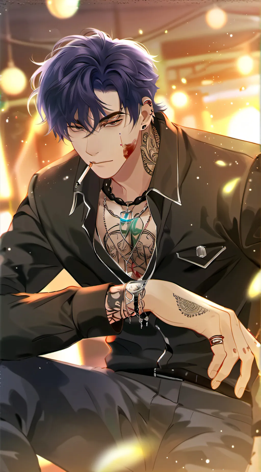 ai character: Seine background