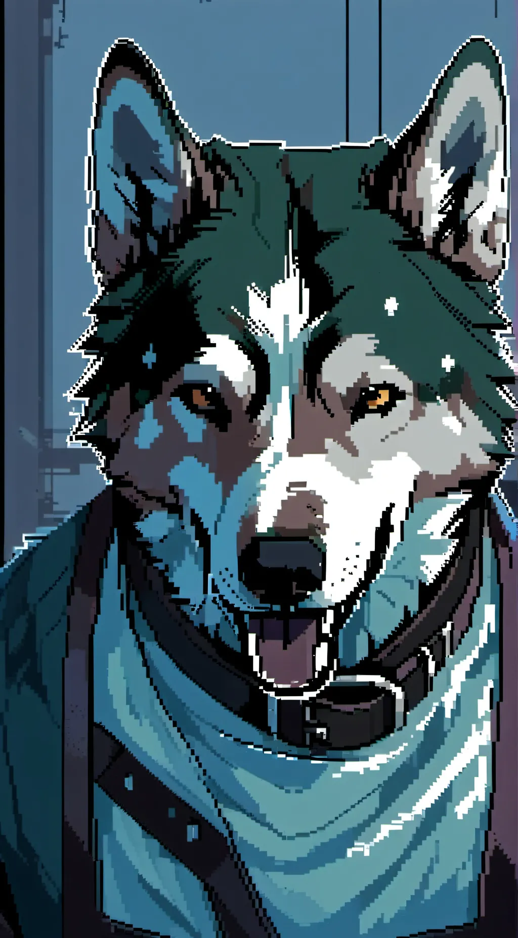 ai character: smiledog background
