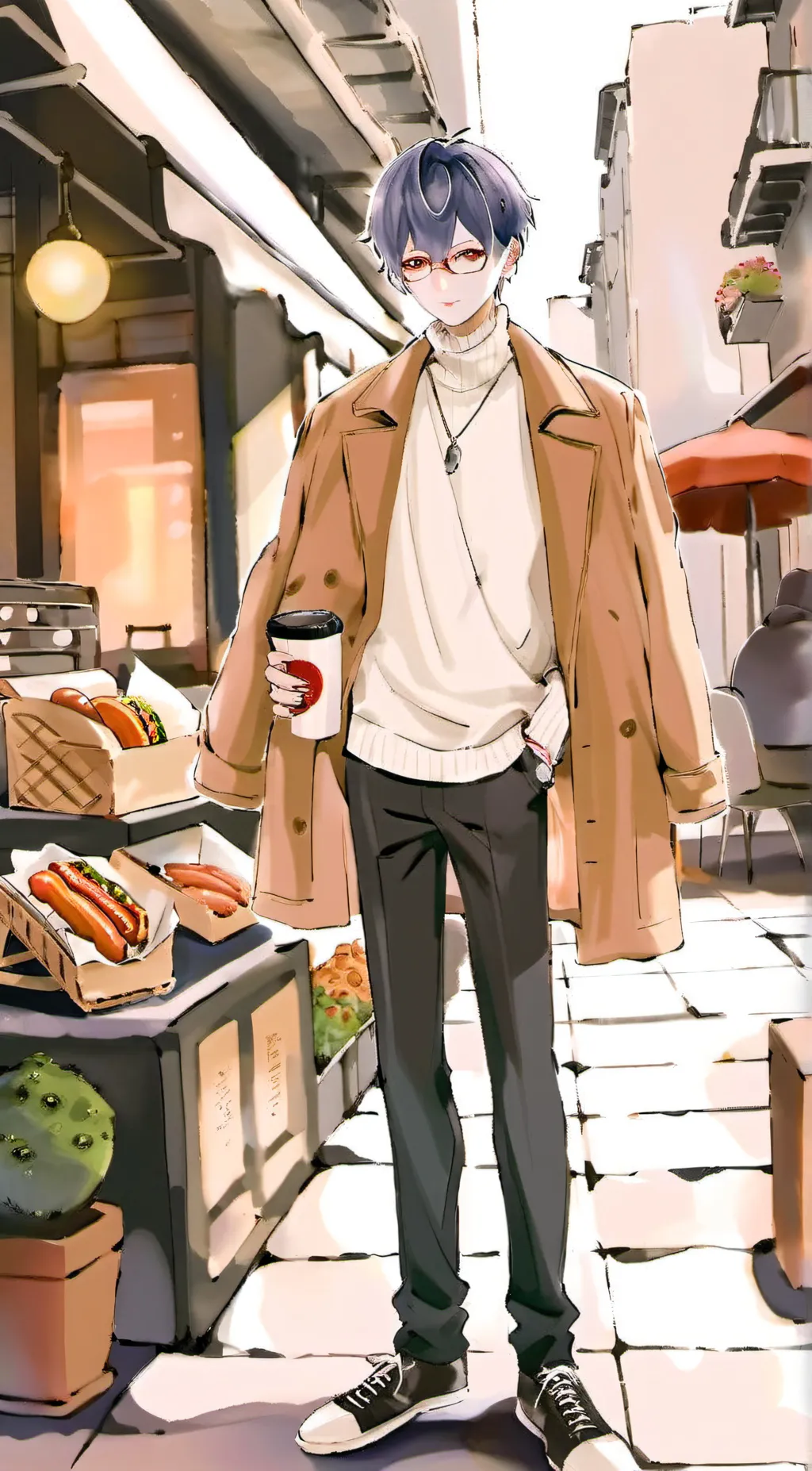 ai character: Kevin background
