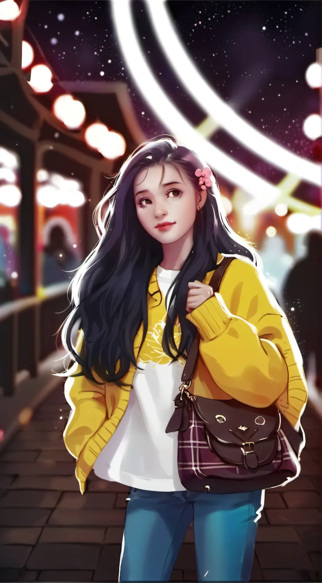 ai character: Rose Arises  background