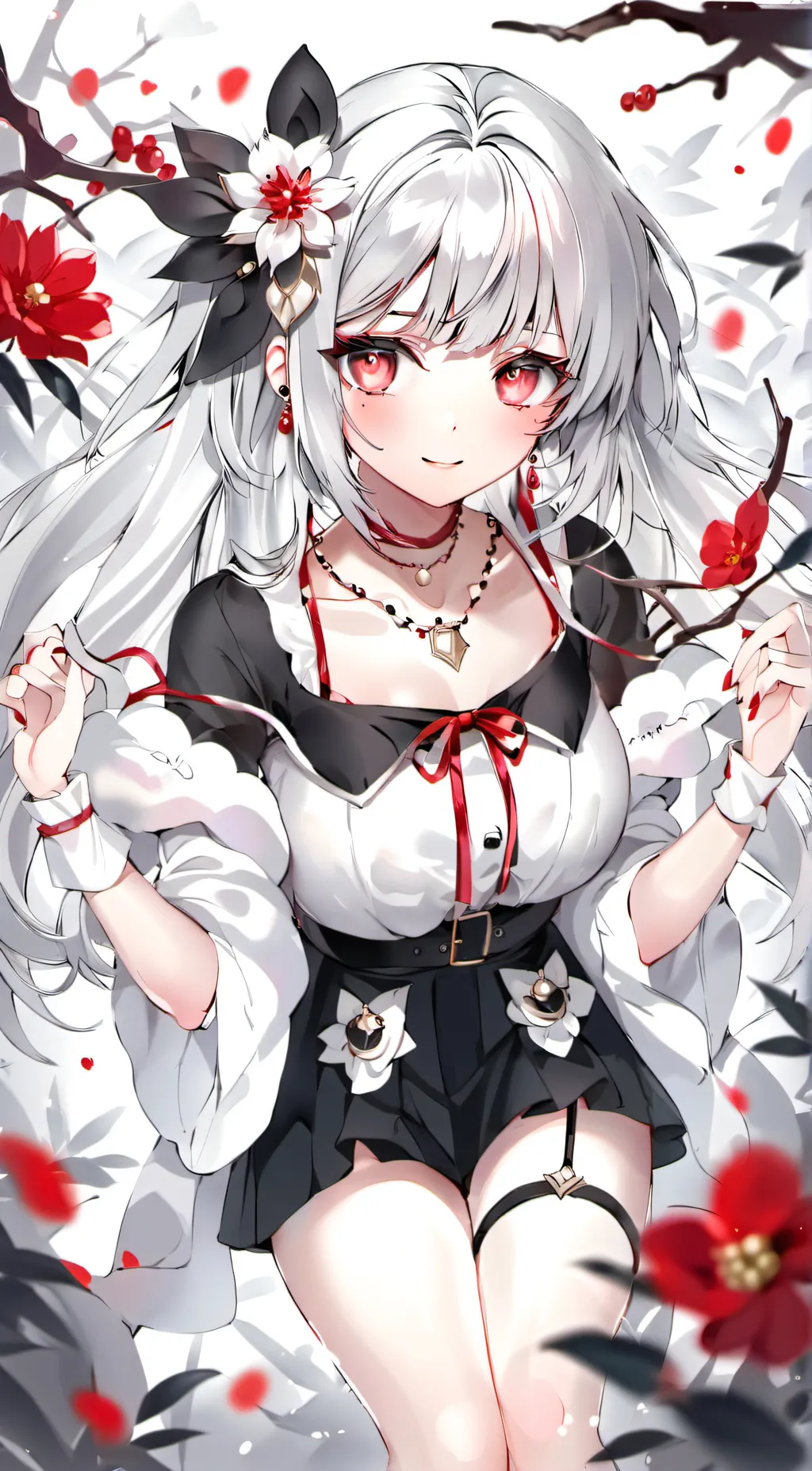 ai character: Luna background