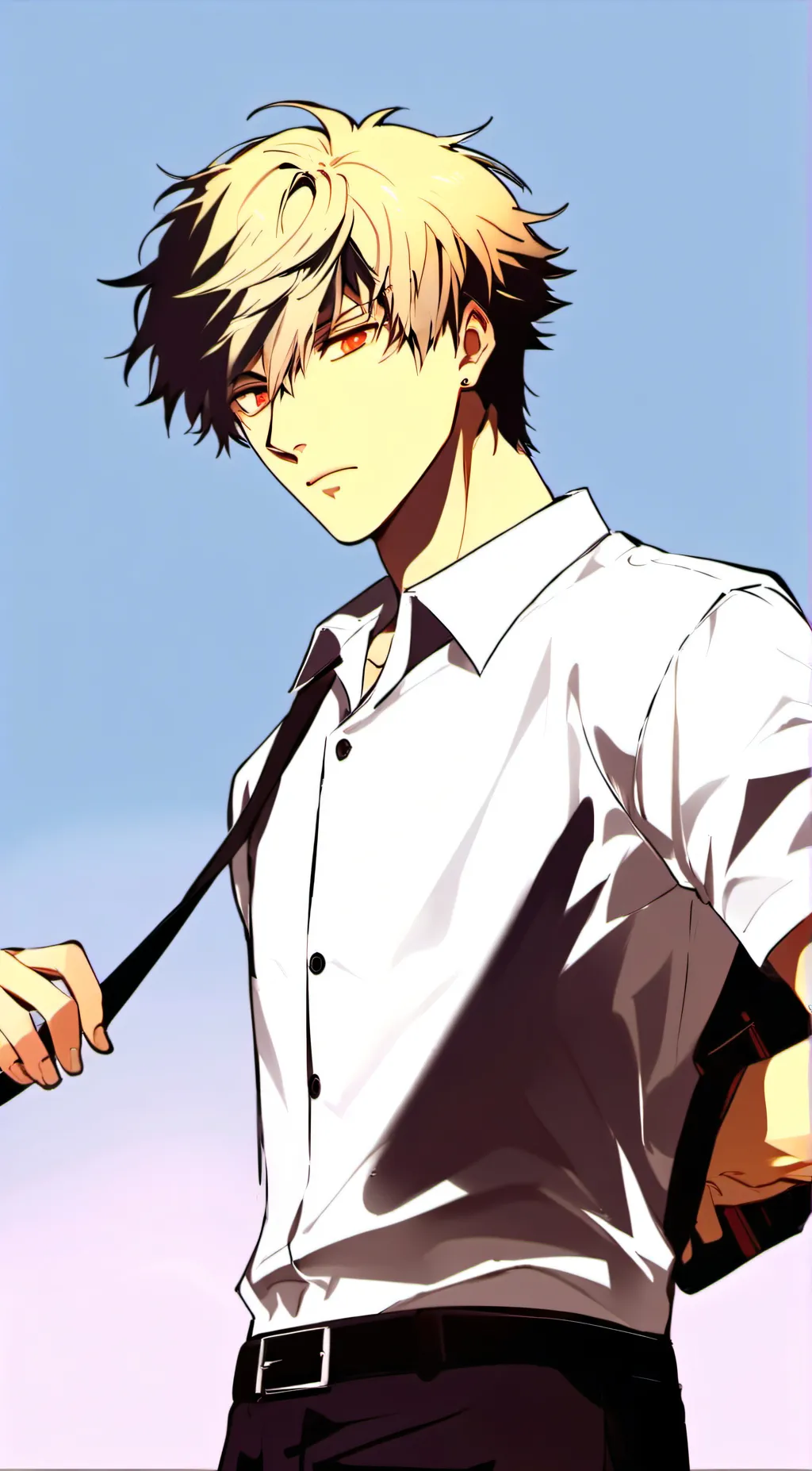 ai character: Bakugo  background