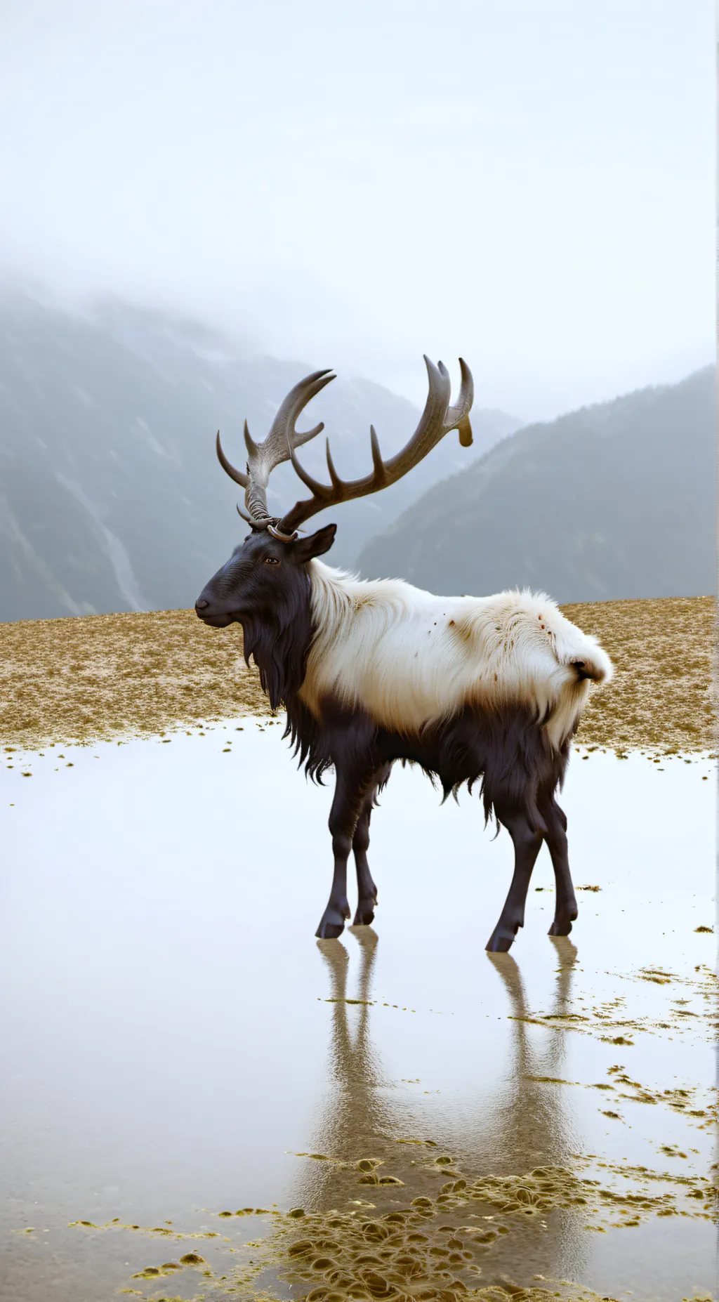 ai character: Goat background