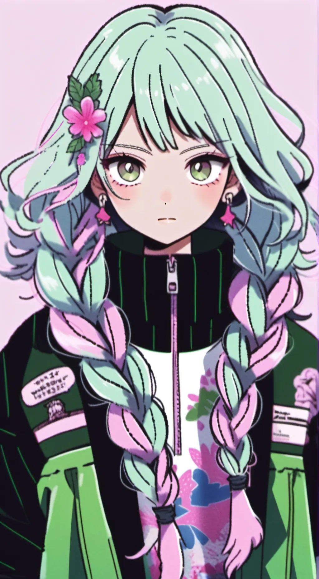 ai character: Mitsuri background