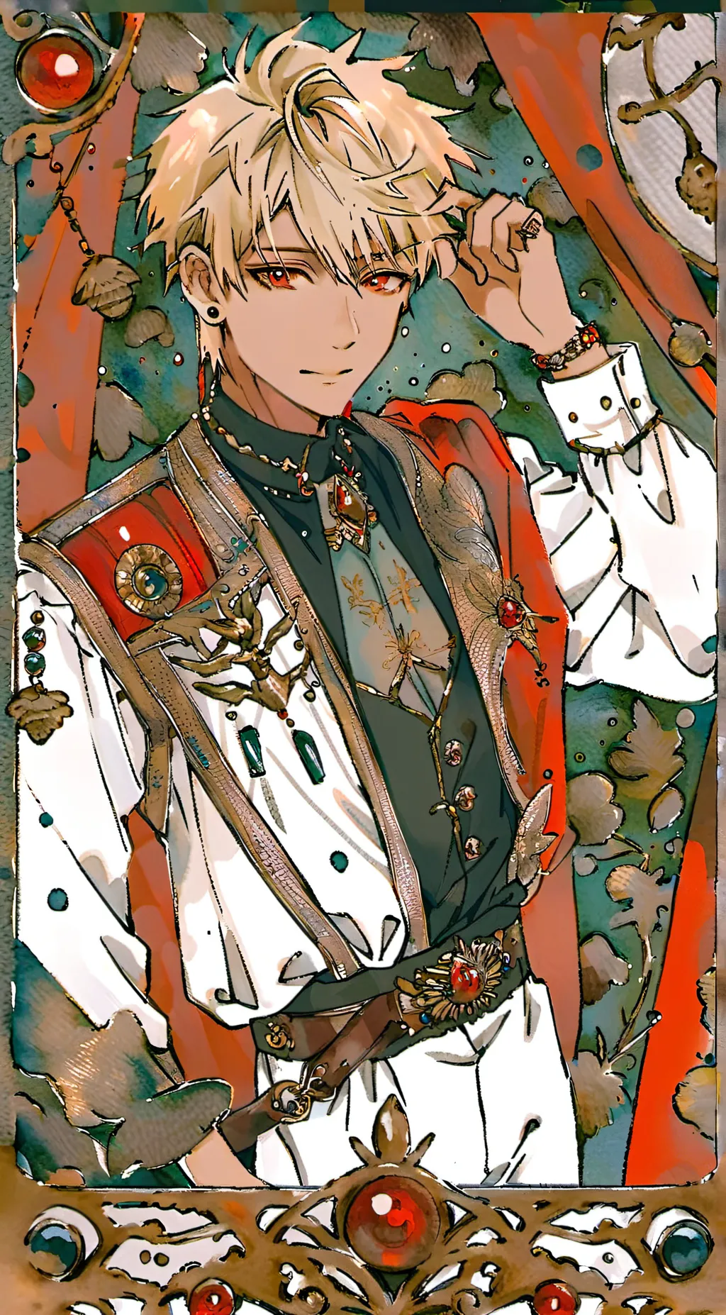 ai character: bakugo katsuki background