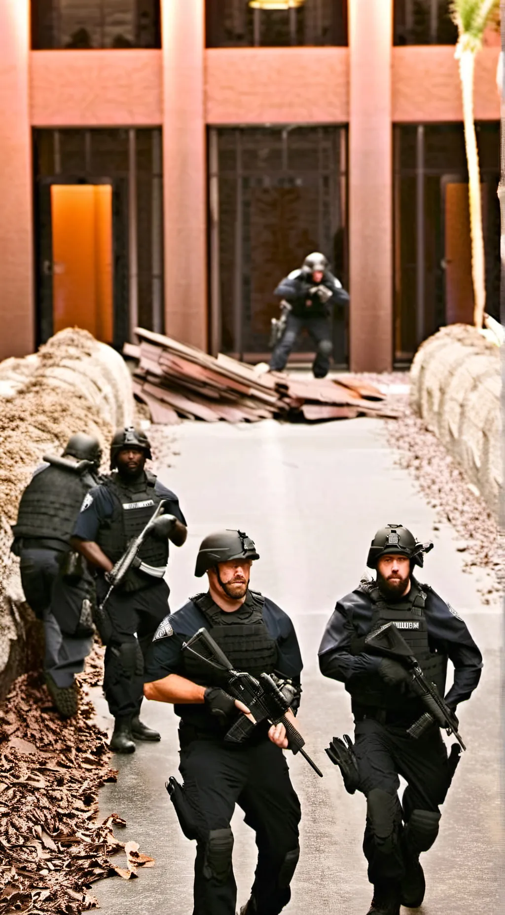 ai character: S.W.A.T. CBS background