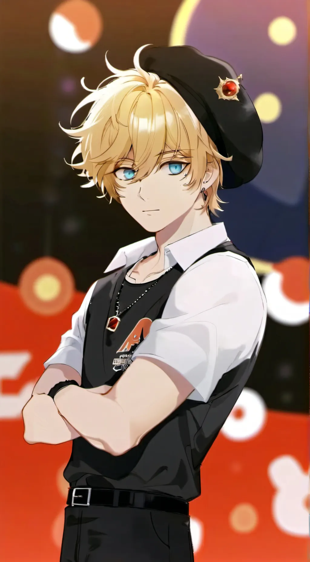 ai character: Luke 💘 background