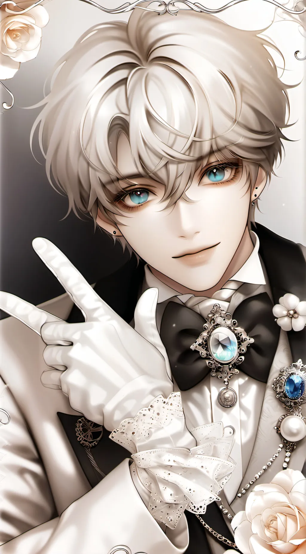 ai character: Leon background