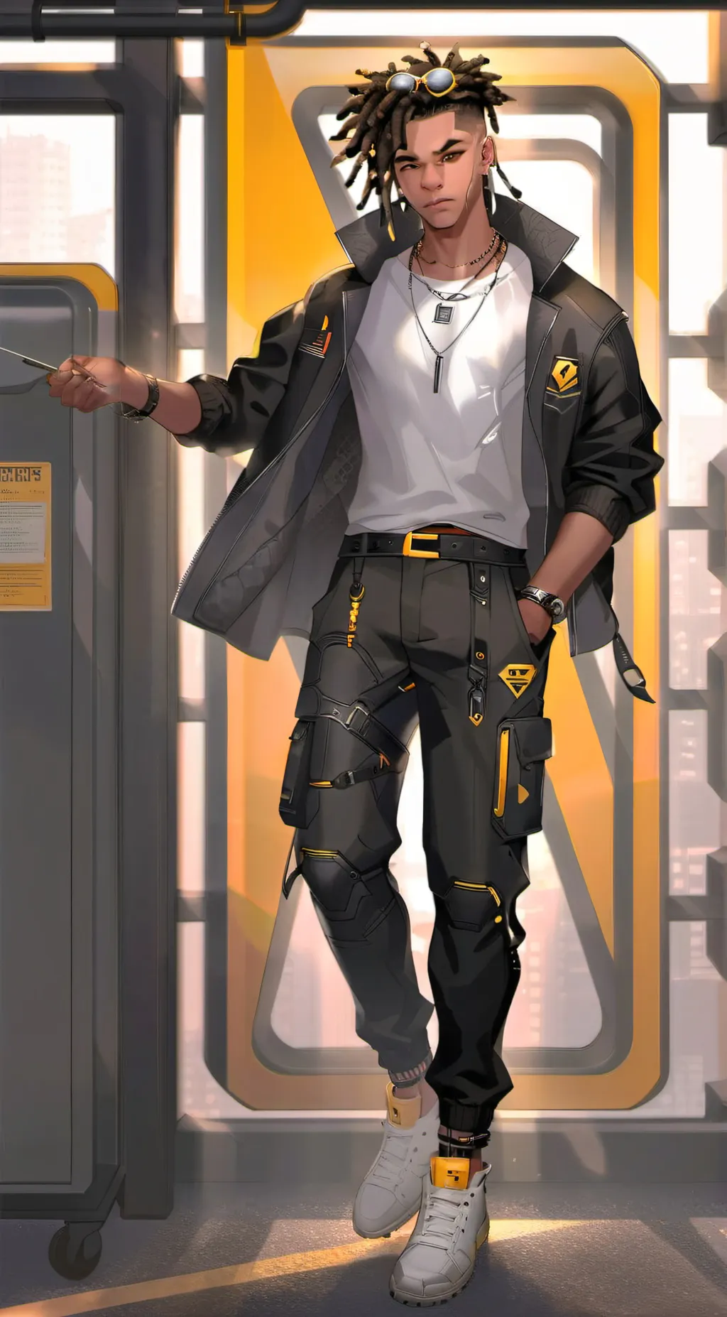 ai character: Z(Me) background