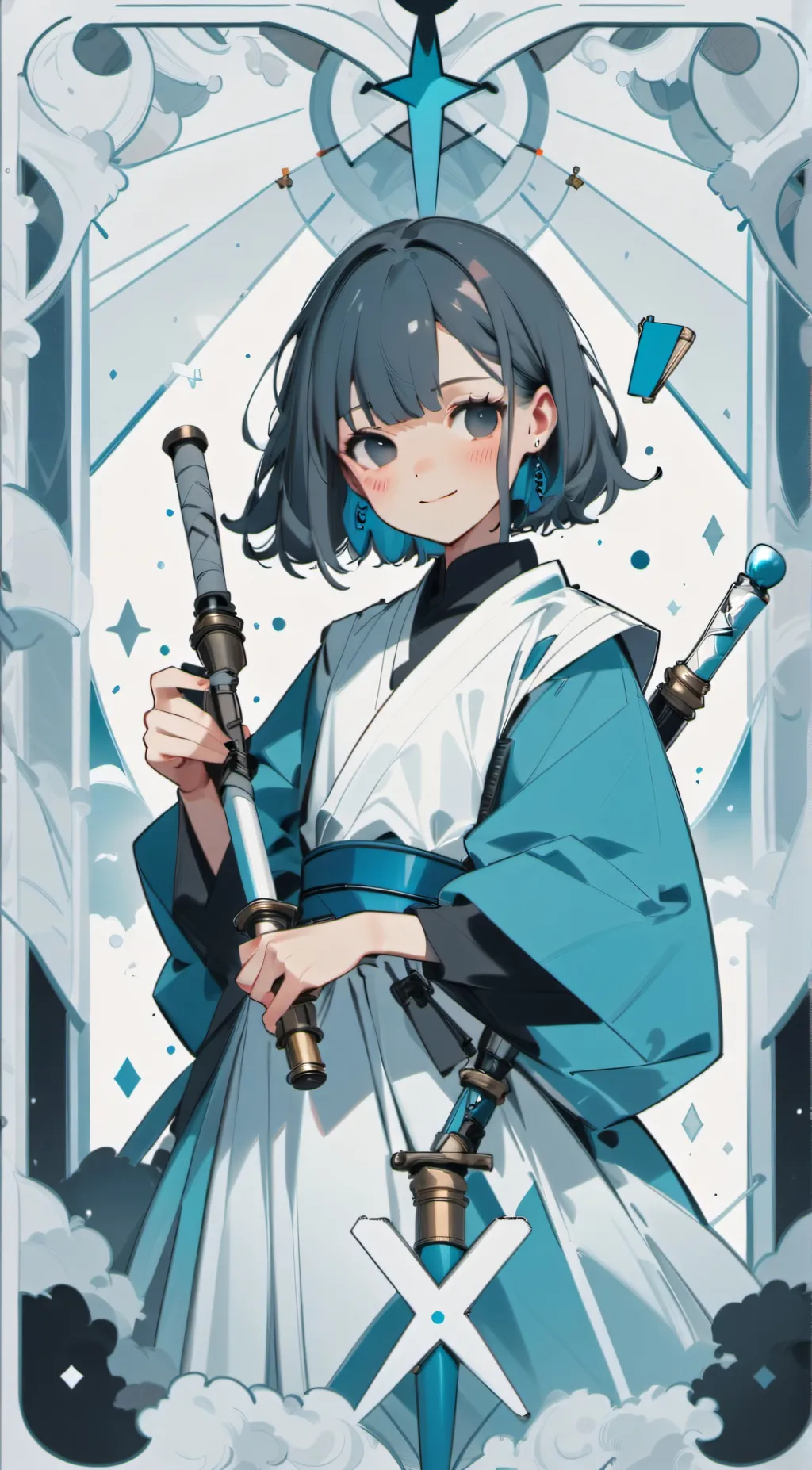 ai character: Shyly  background