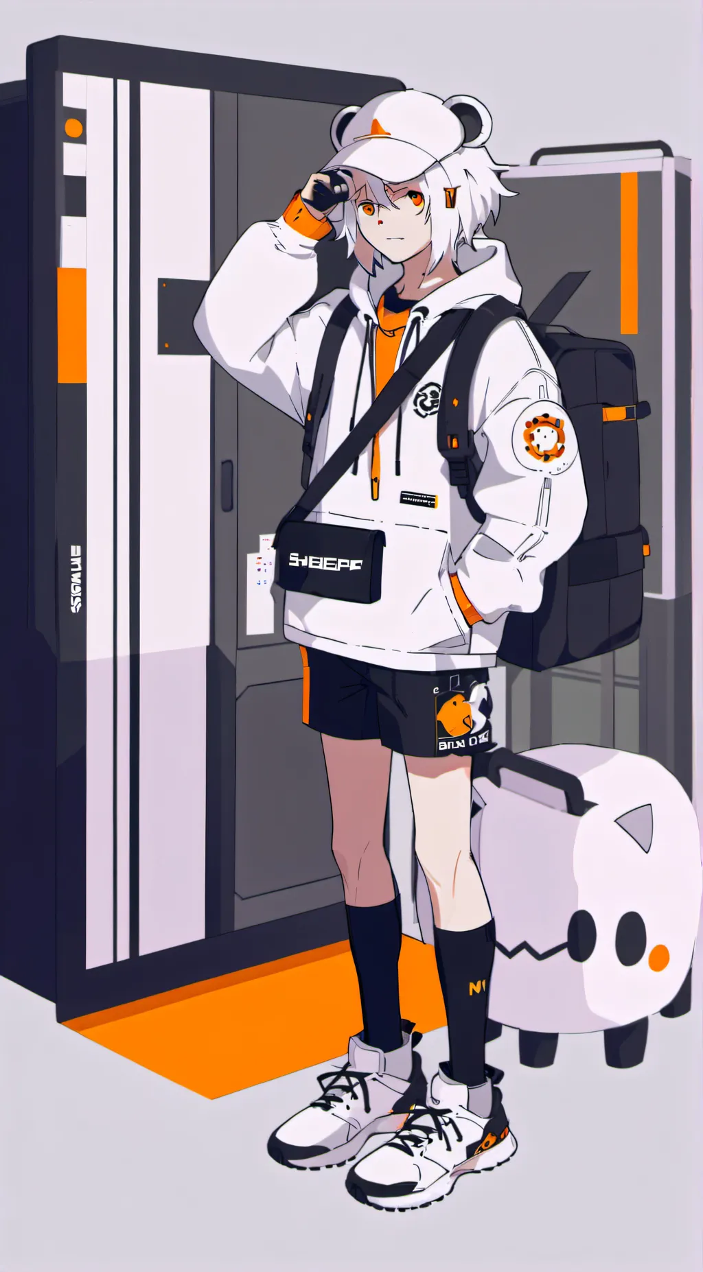 ai character: mr sheep studios  background