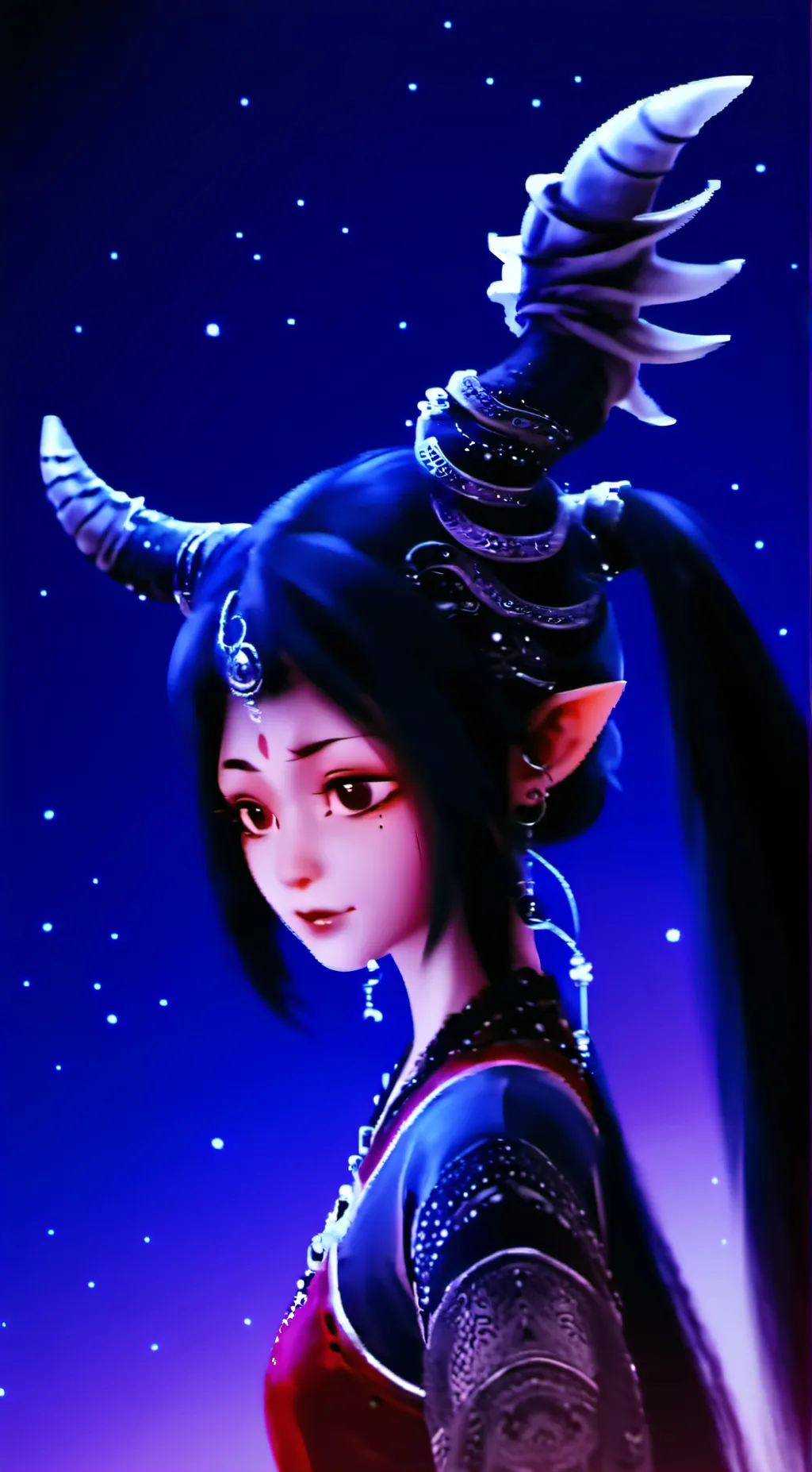 ai character: Nyx background