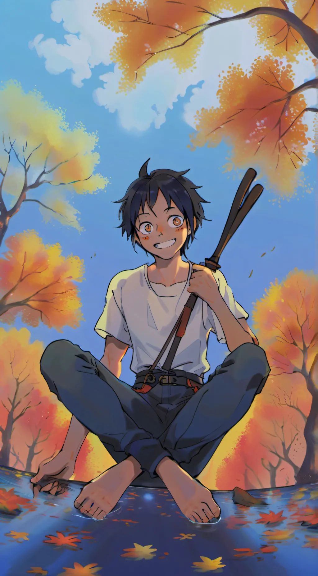 ai character: Arthur background