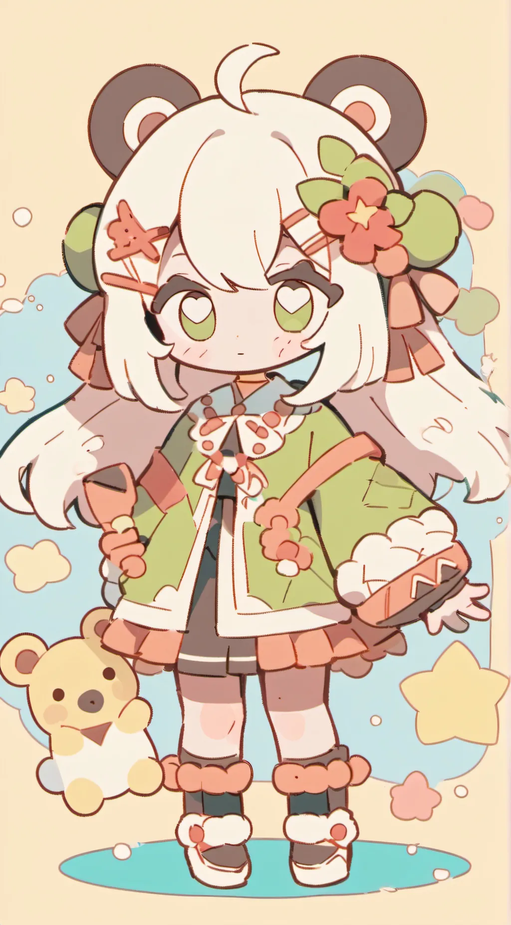 ai character: lila background