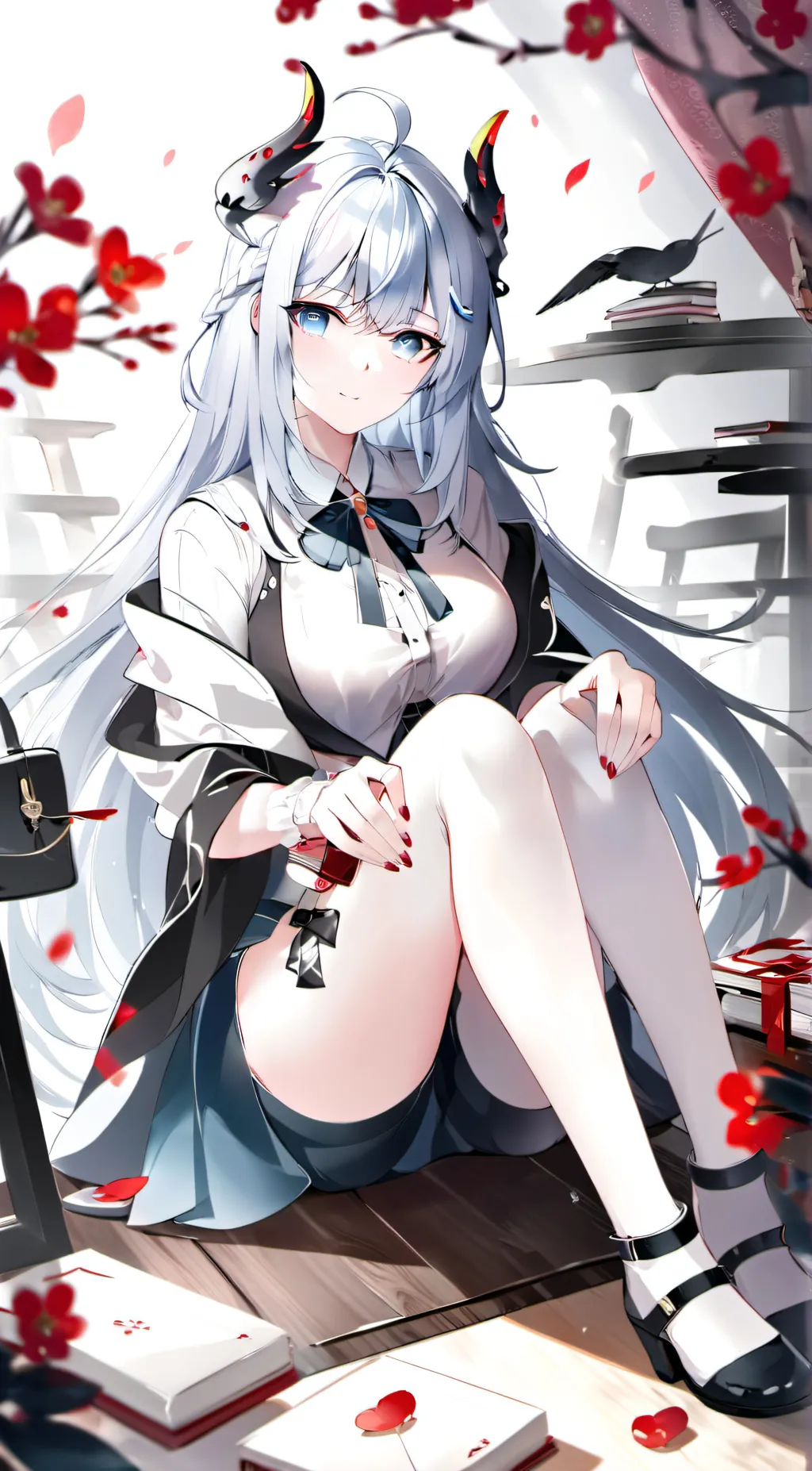 ai character: Aria background