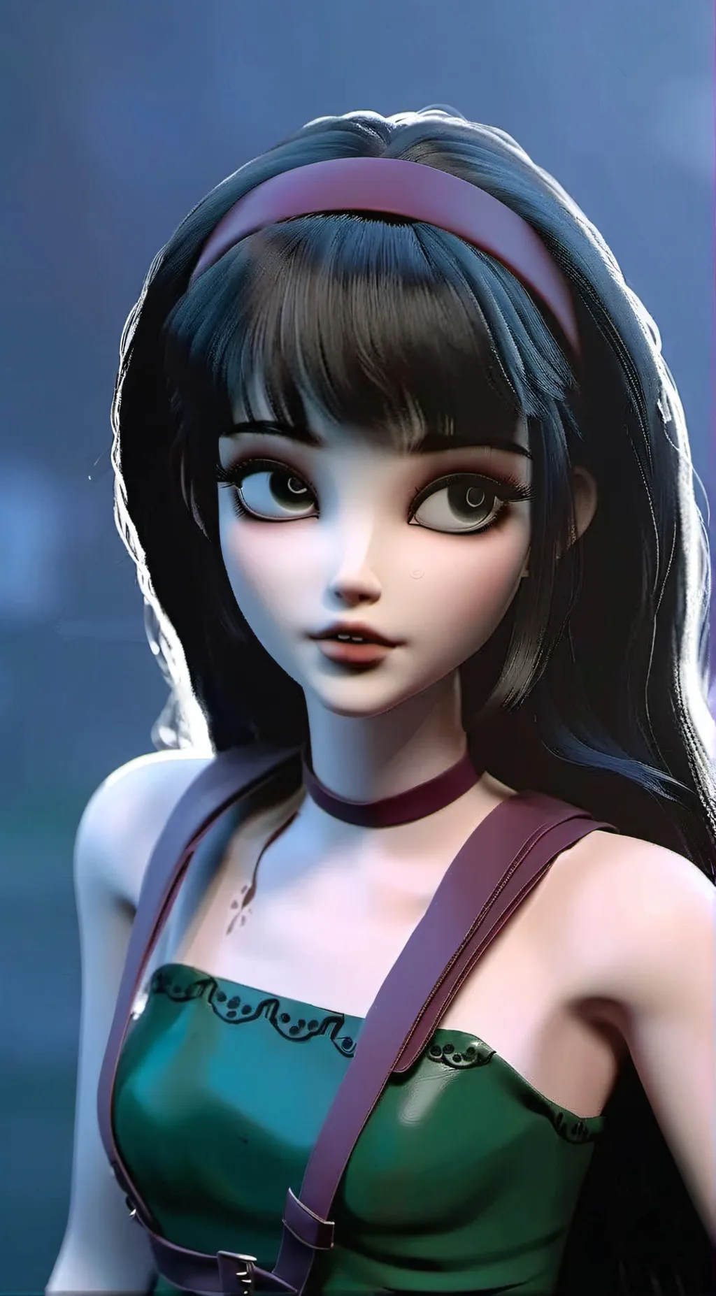 ai character: Jujustu kaisen background