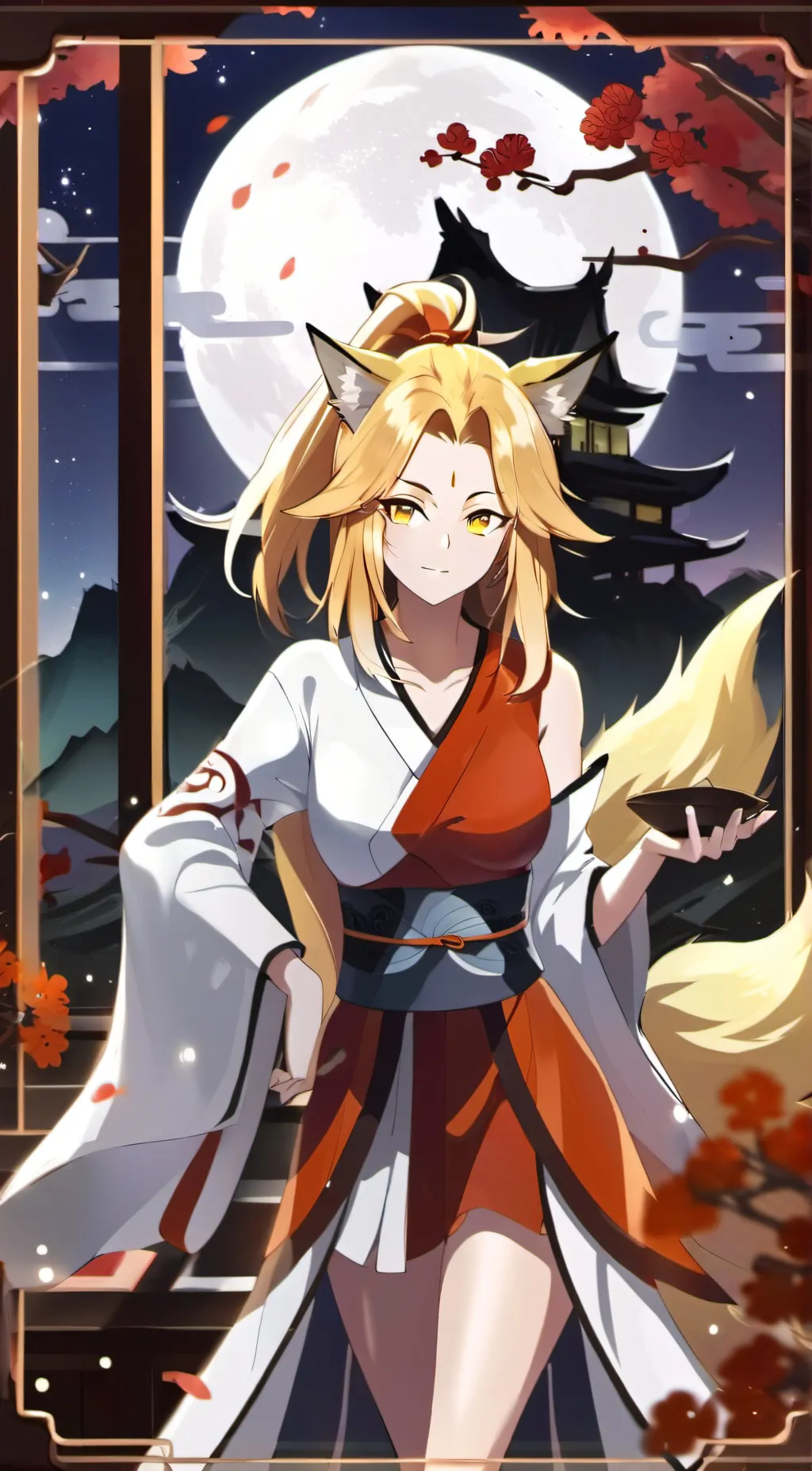 ai character: Tsukumi  background